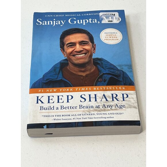 Keep Sharp Sanjay Gupta Book Build a Better Brain at Any Age - Picture 2 of 5